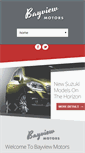 Mobile Screenshot of bayviewmotors.com